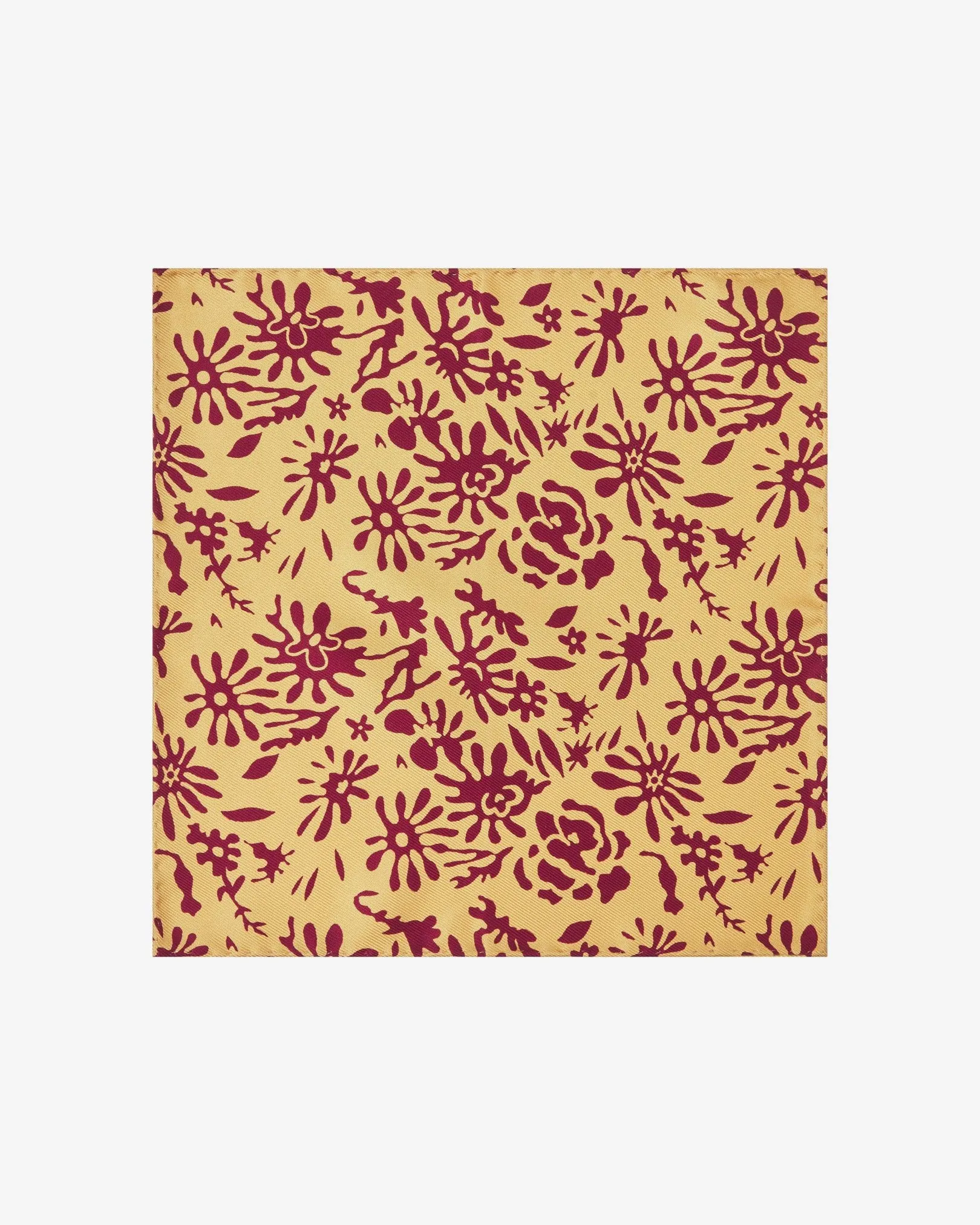 Deadstock UK Silk Pocket Square - Blenheim