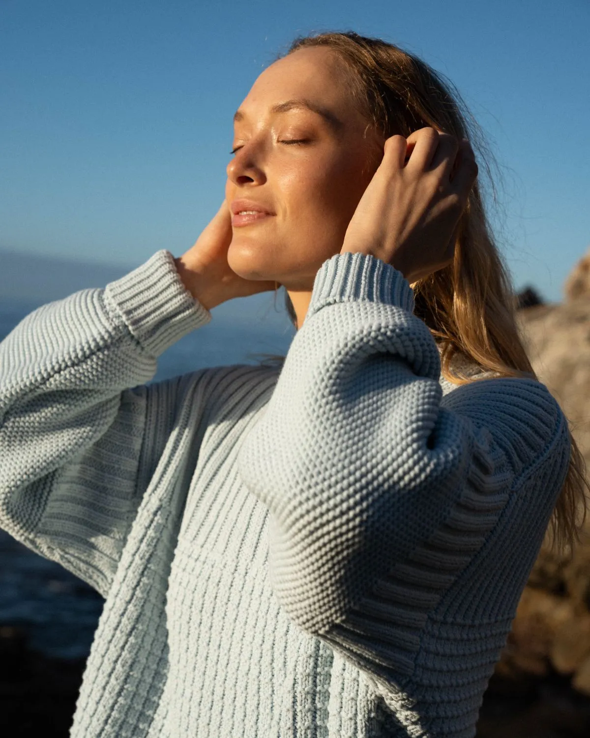 Delčia: Dew Cotton Sweater