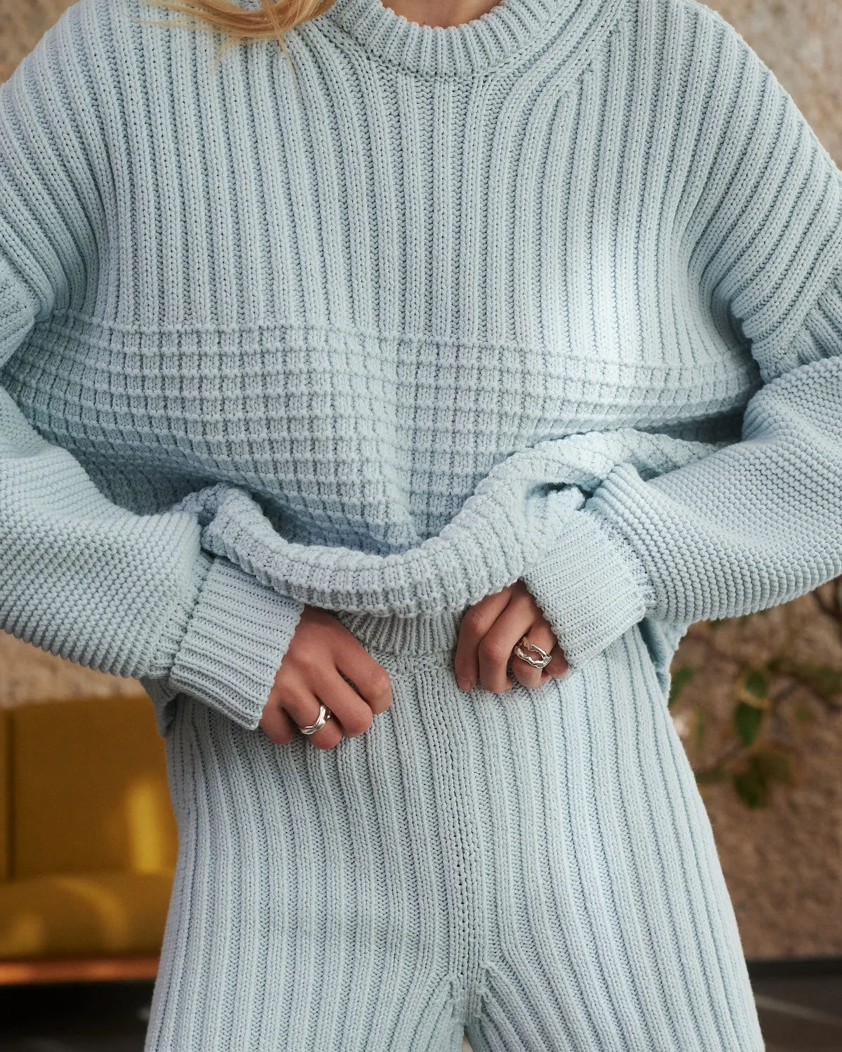 Delčia: Dew Cotton Sweater