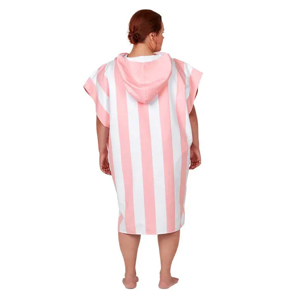 Dock & Bay Adult Poncho - Malibu Pink