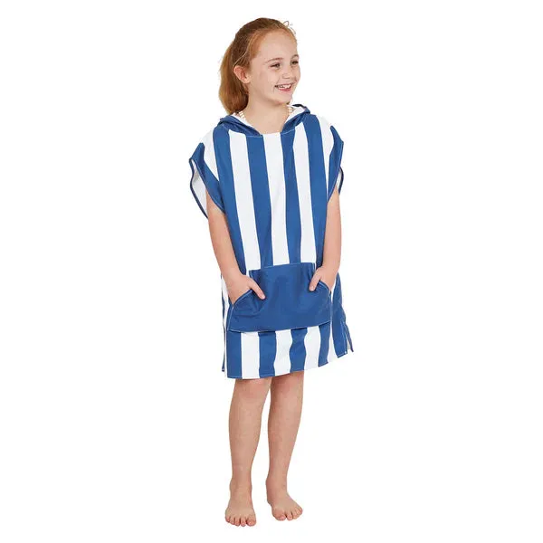 Dock & Bay Kids Poncho - Whitsunday Blue