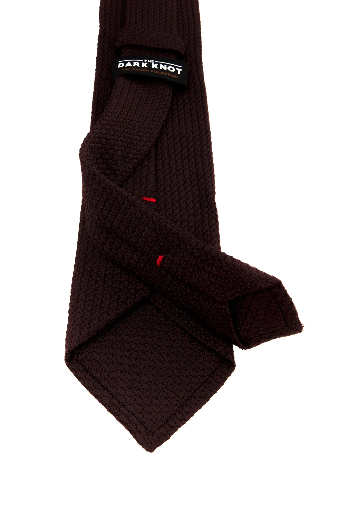 Domaso Grenadine Brown Silk Tie