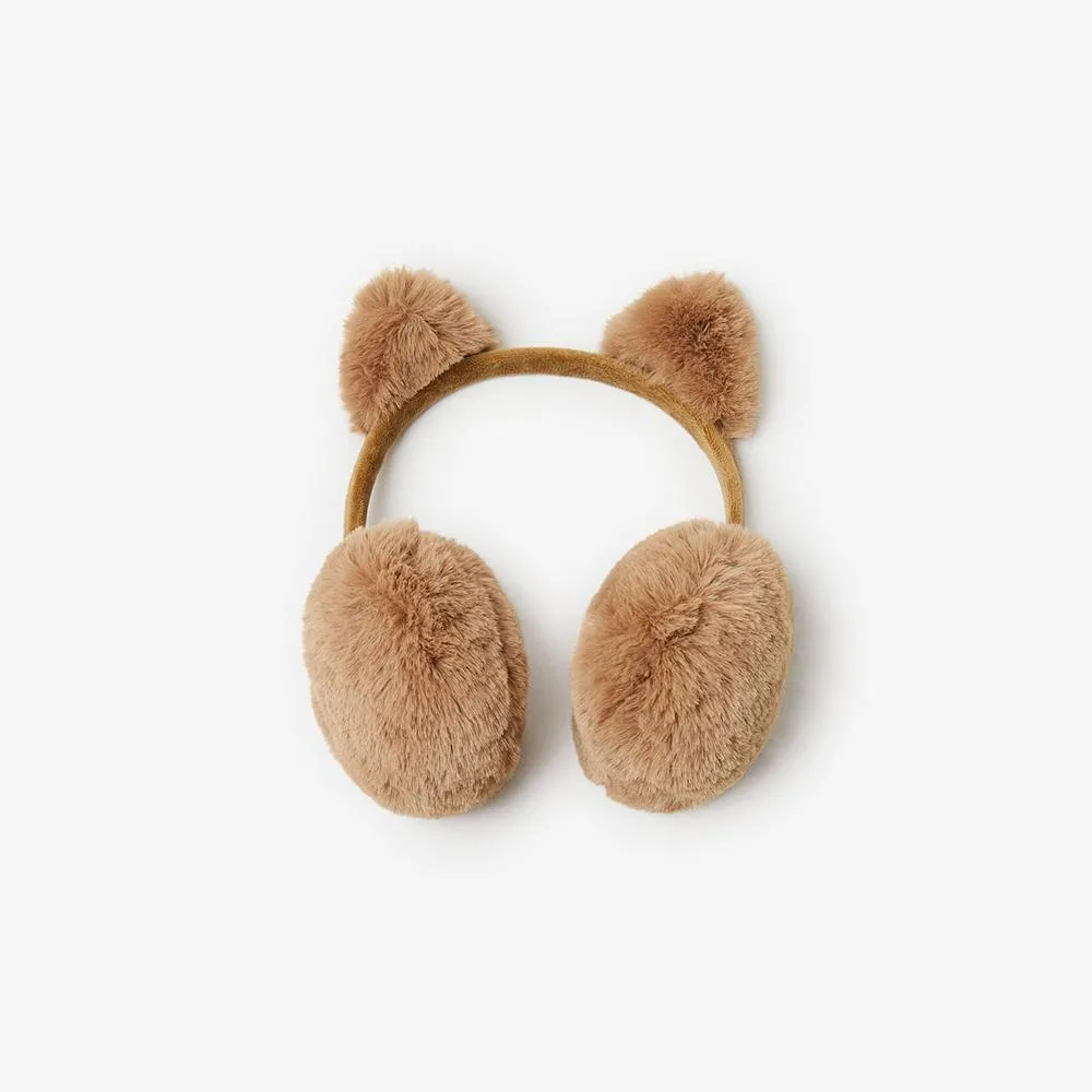 Ear muffs with appliques