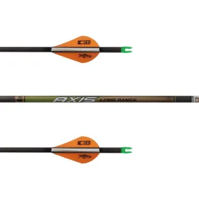 Easton Axis 4mm Long Range Arrow (Fletched w/ Vanes)