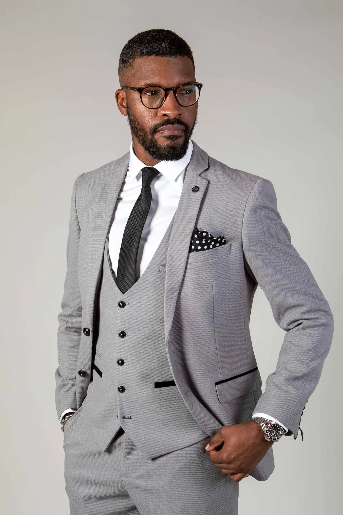 EDWIN - Silver Grey Blazer