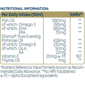 Efamol Efalex Brain Formula Liquid 150ml (T)