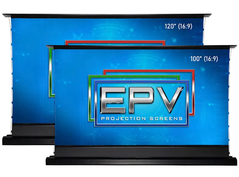 EPV Screens DarkStar® Max UST/ALR Gain (0.5) Floor Rising 100" (49.0x87.2) HDTV 16:9 FRT100HUST-DS