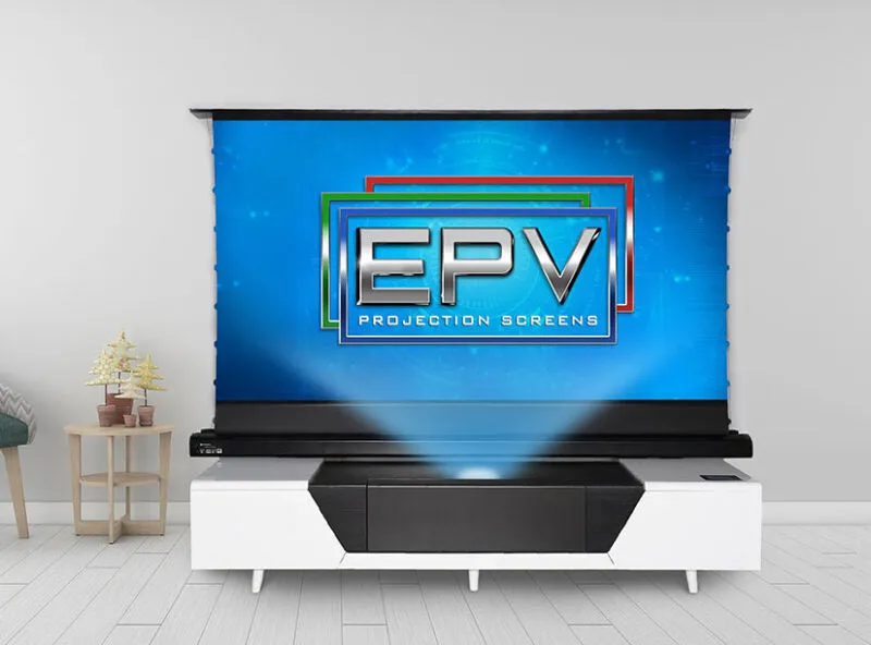 EPV Screens DarkStar® Max UST/ALR Gain (0.5) Floor Rising 100" (49.0x87.2) HDTV 16:9 FRT100HUST-DS