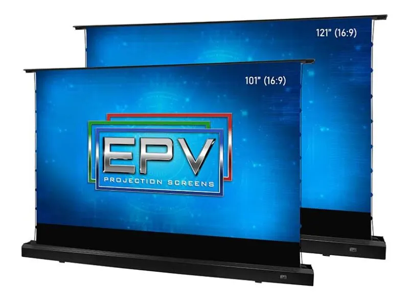 EPV Screens DarkStar® Max UST/ALR Gain (0.5) Floor Rising 120" (58.8x104.6) HDTV 16:9 FRT120HUST-DS