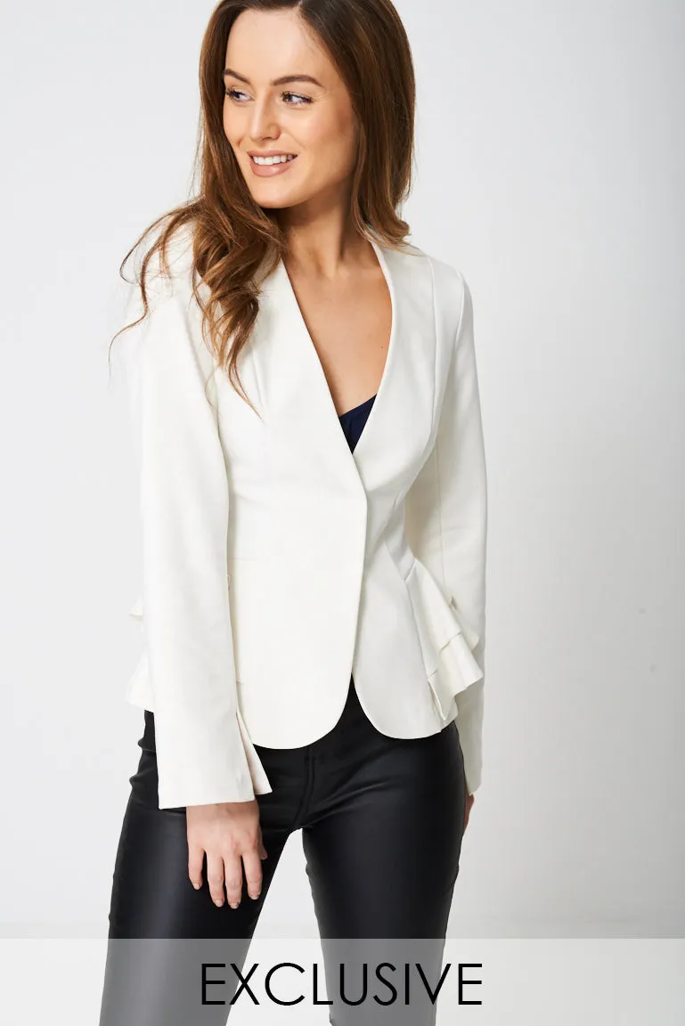 Exclusive Collection Frill Blazer Ex-Branded