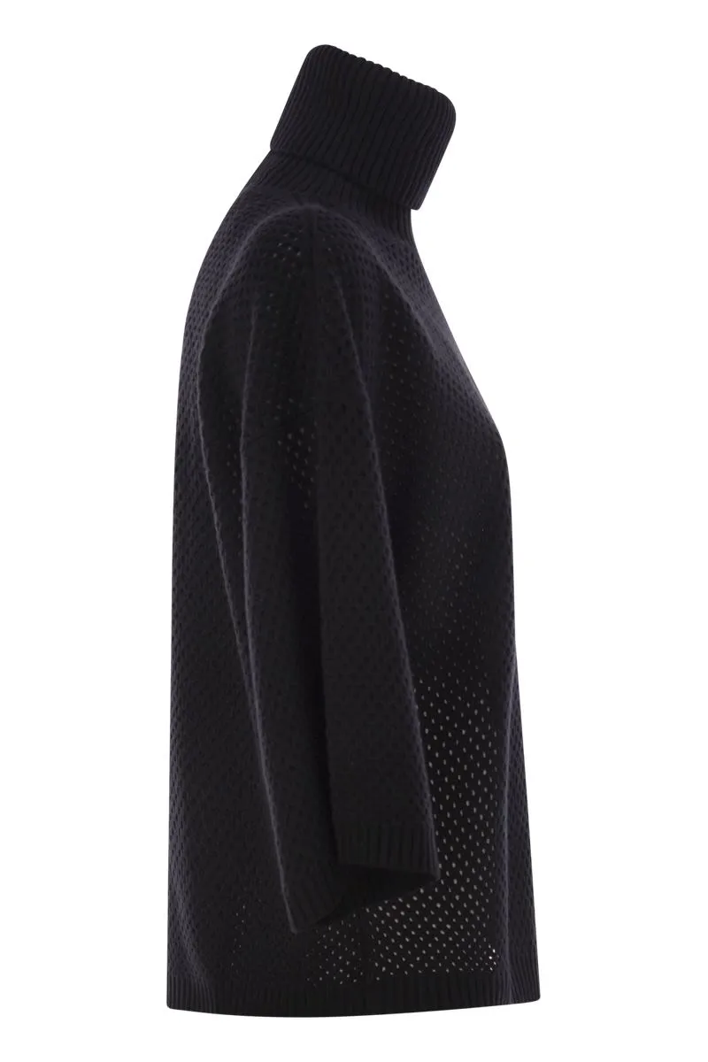 FABIANA FILIPPI Platinum Over Turtleneck Sweater