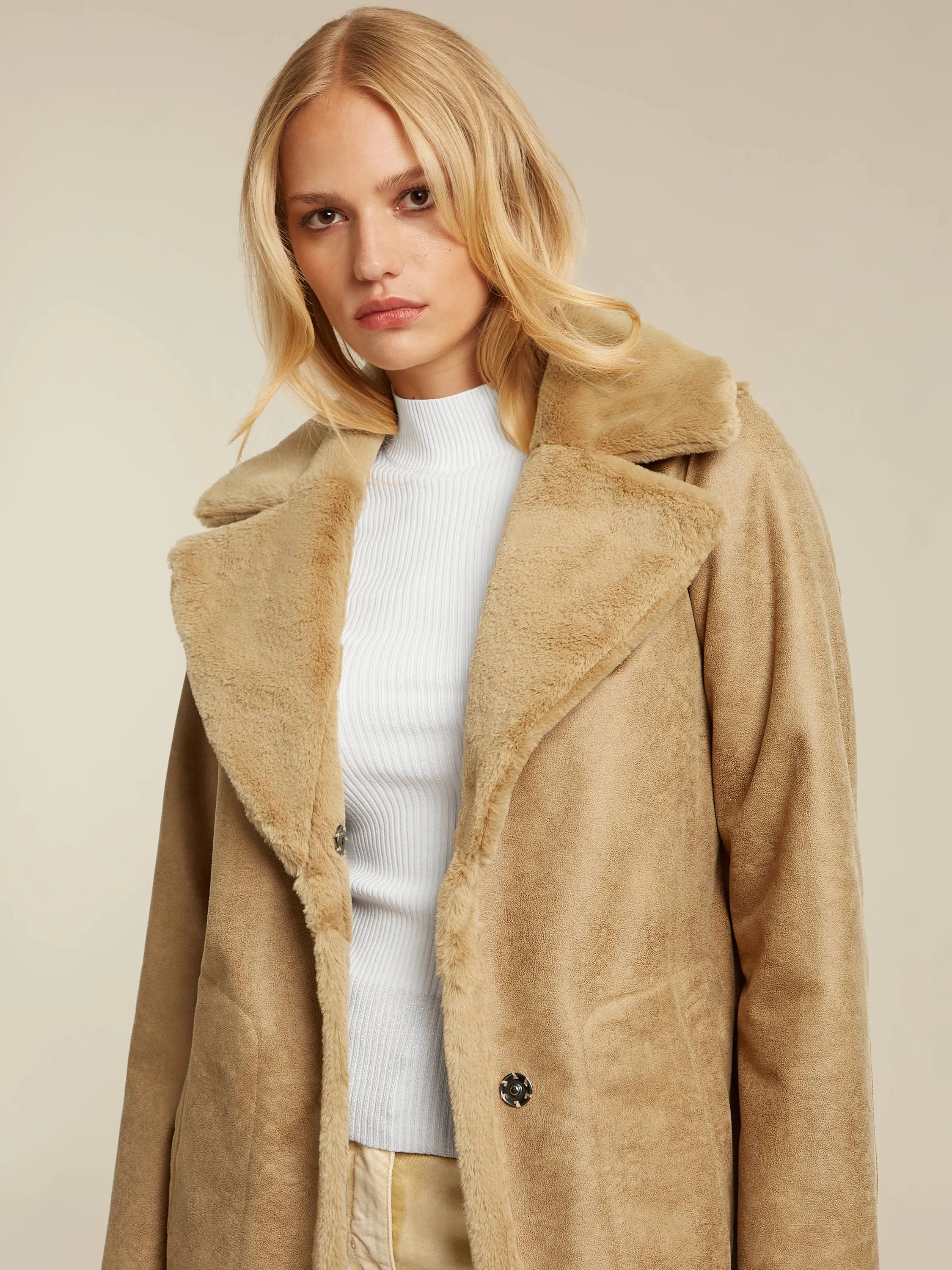 Faven coat - Camel