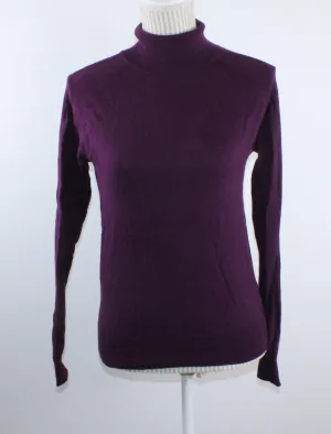 FOREVER 21 PURPLE TURTLENECK LADIES MEDIUM PRE-LOVED