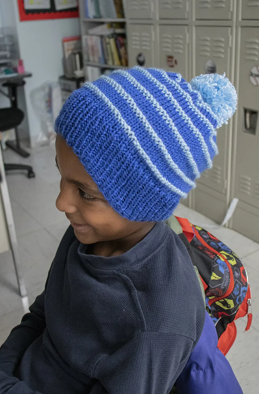 Frankie Striped Hat (Knit)