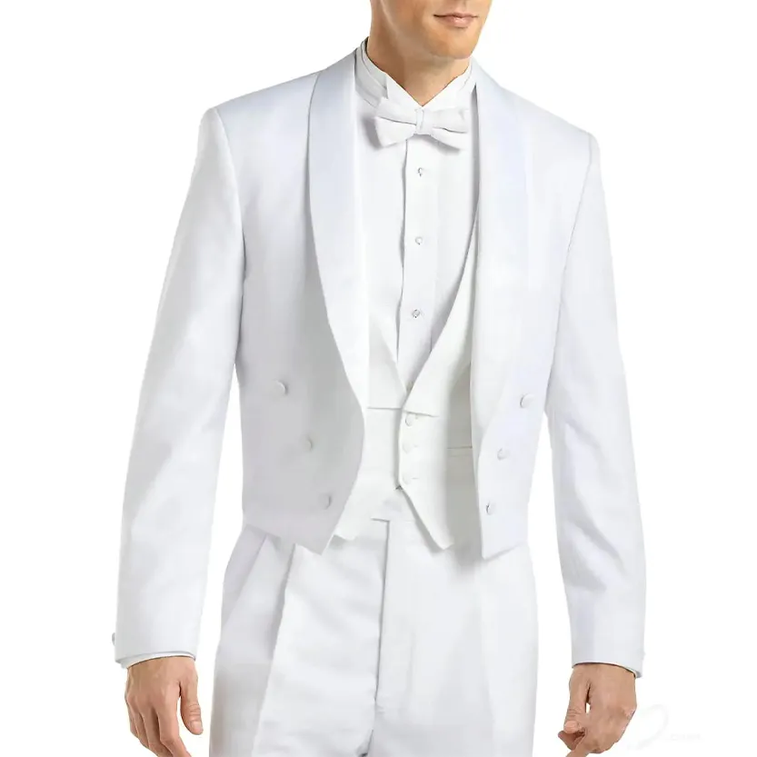 Funki Buys | Suits | Men's 3 Pcs Tailored Wedding Morning Suit