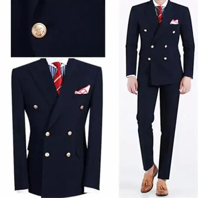 Funki Buys | Suits | Men's Elegant Slim Fit 2 Pcs Formal Tuxedos