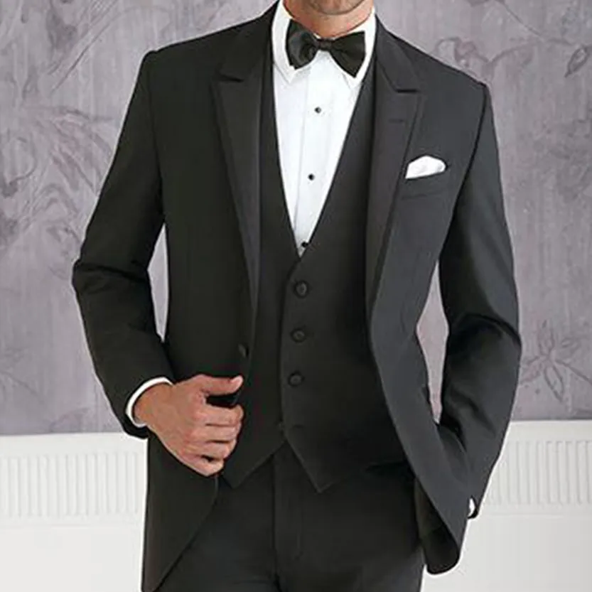 Funki Buys | Suits | Men's Formal Tuxedos | 3 Pcs Slim Fit