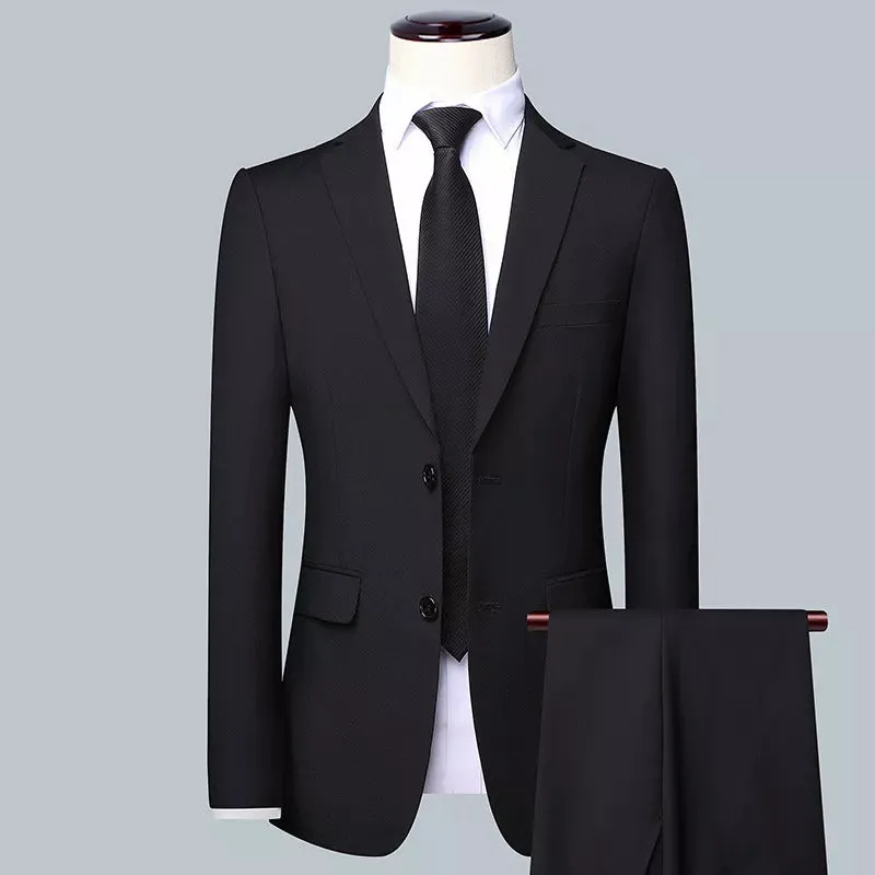 Funki Buys | Suits | Men's High Quality 3 Pcs Formal Dress Suit