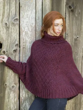 Galilee Poncho by the Berroco Design Team  *Free Pattern*