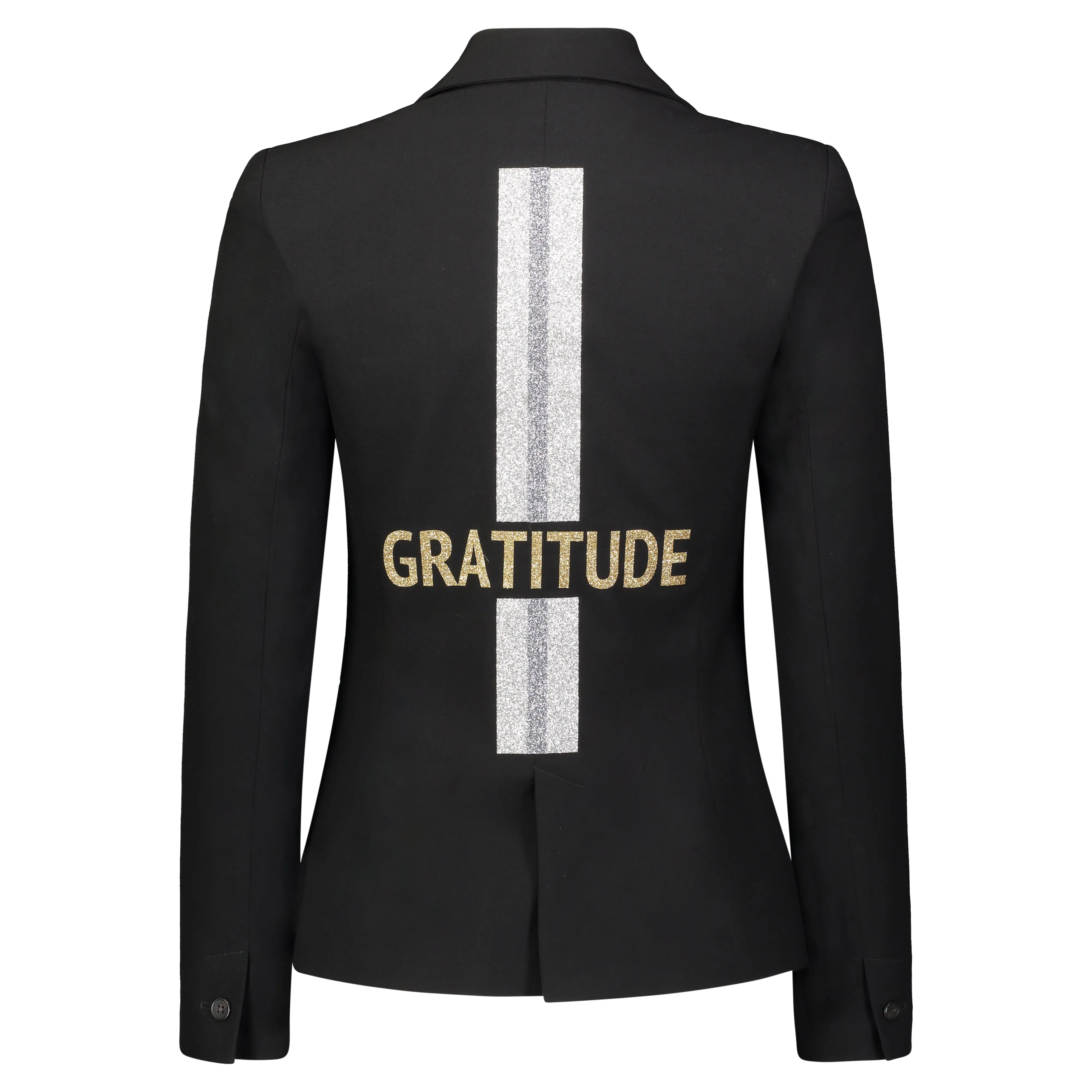 Gratitude Blazer - Black