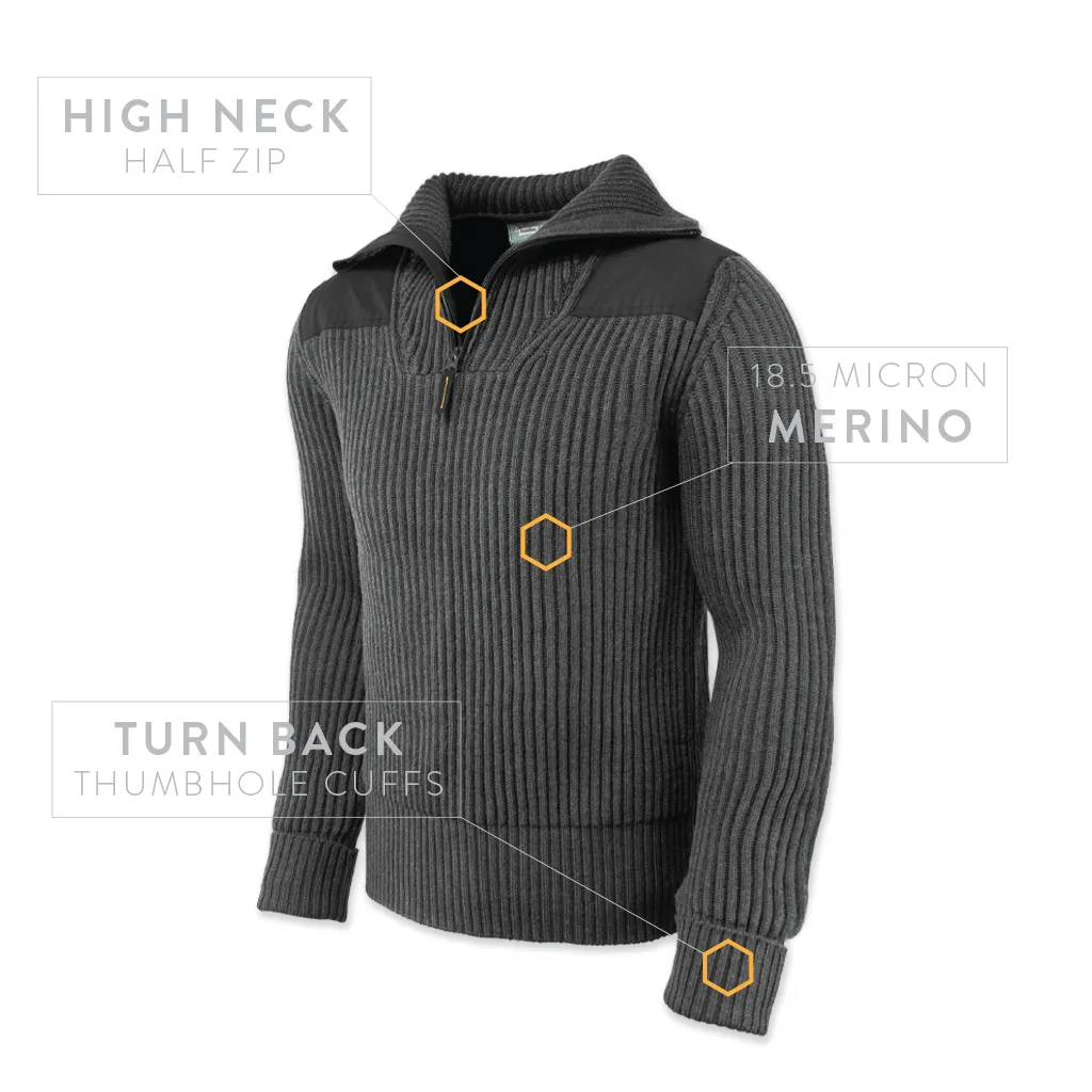 Guide Sweater - Dark Heather Gray