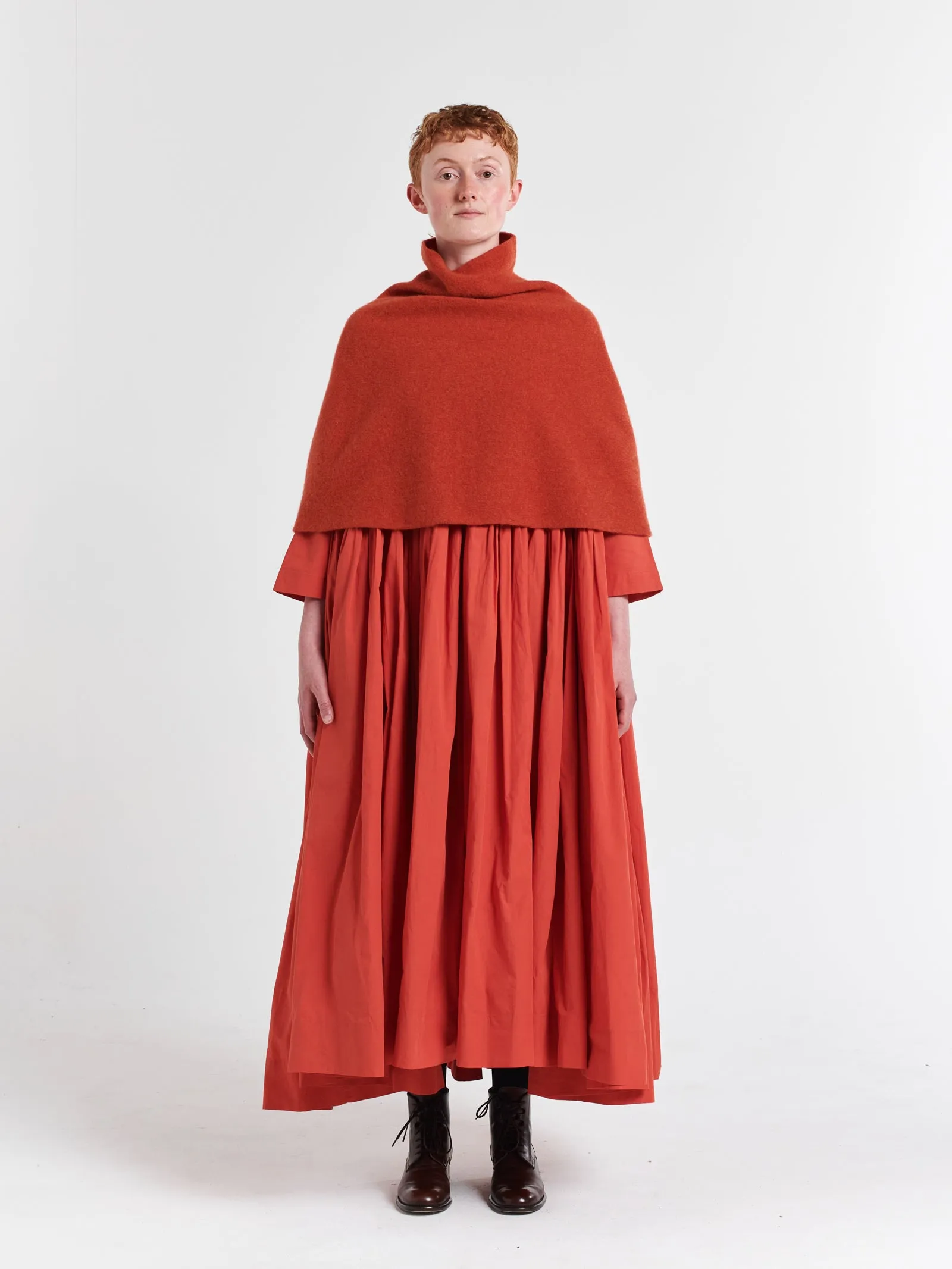 half neck poncho