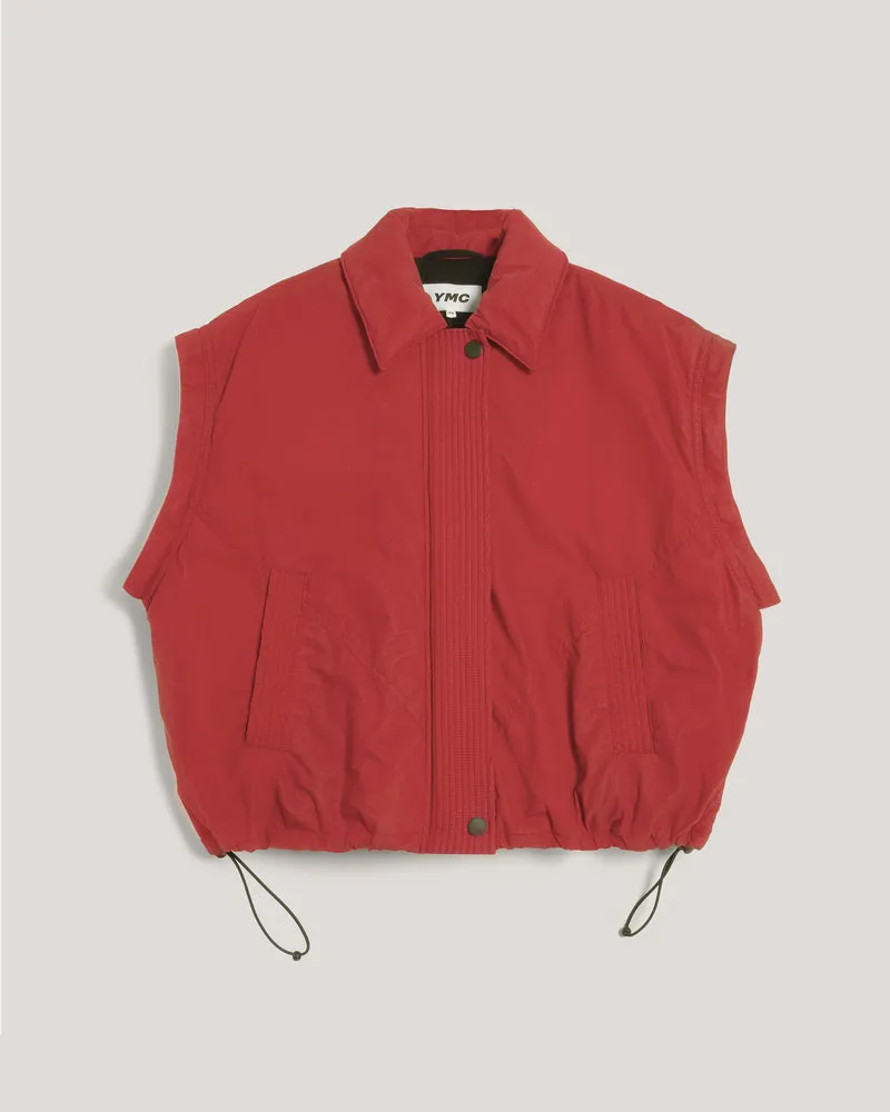 Heath Bomber Jacket Red