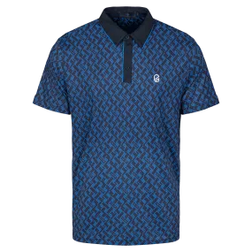 Helix Polo | Navy Blazer Key