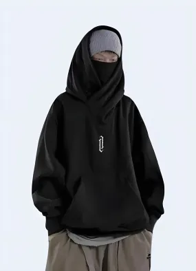 High Collar Hoodie