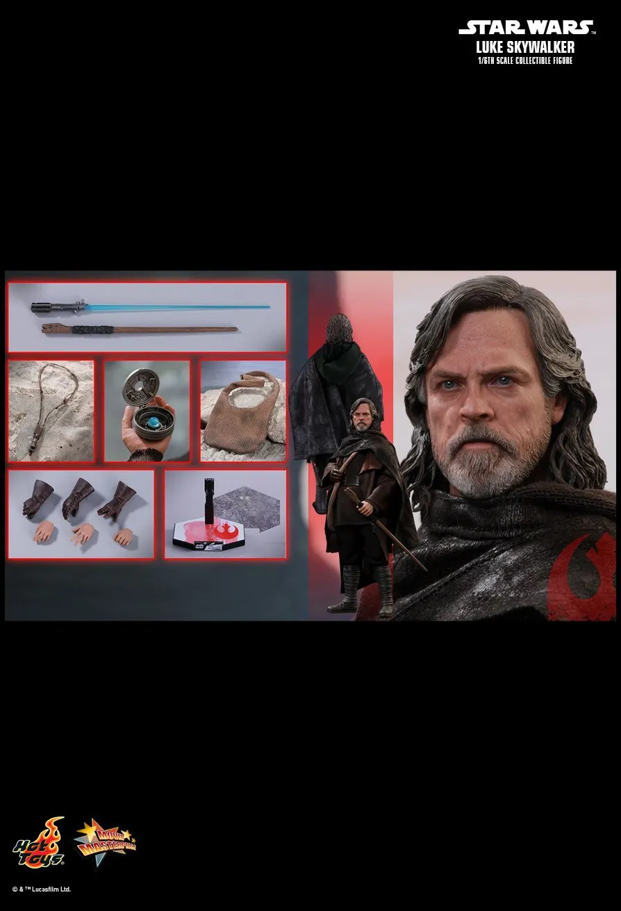 HOT TOYS STAR WARS: THE LAST JEDI LUKE SKYWALKER 1/6 MMS457