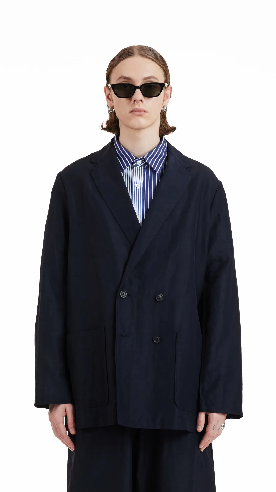 Hybrid Linen Blazer