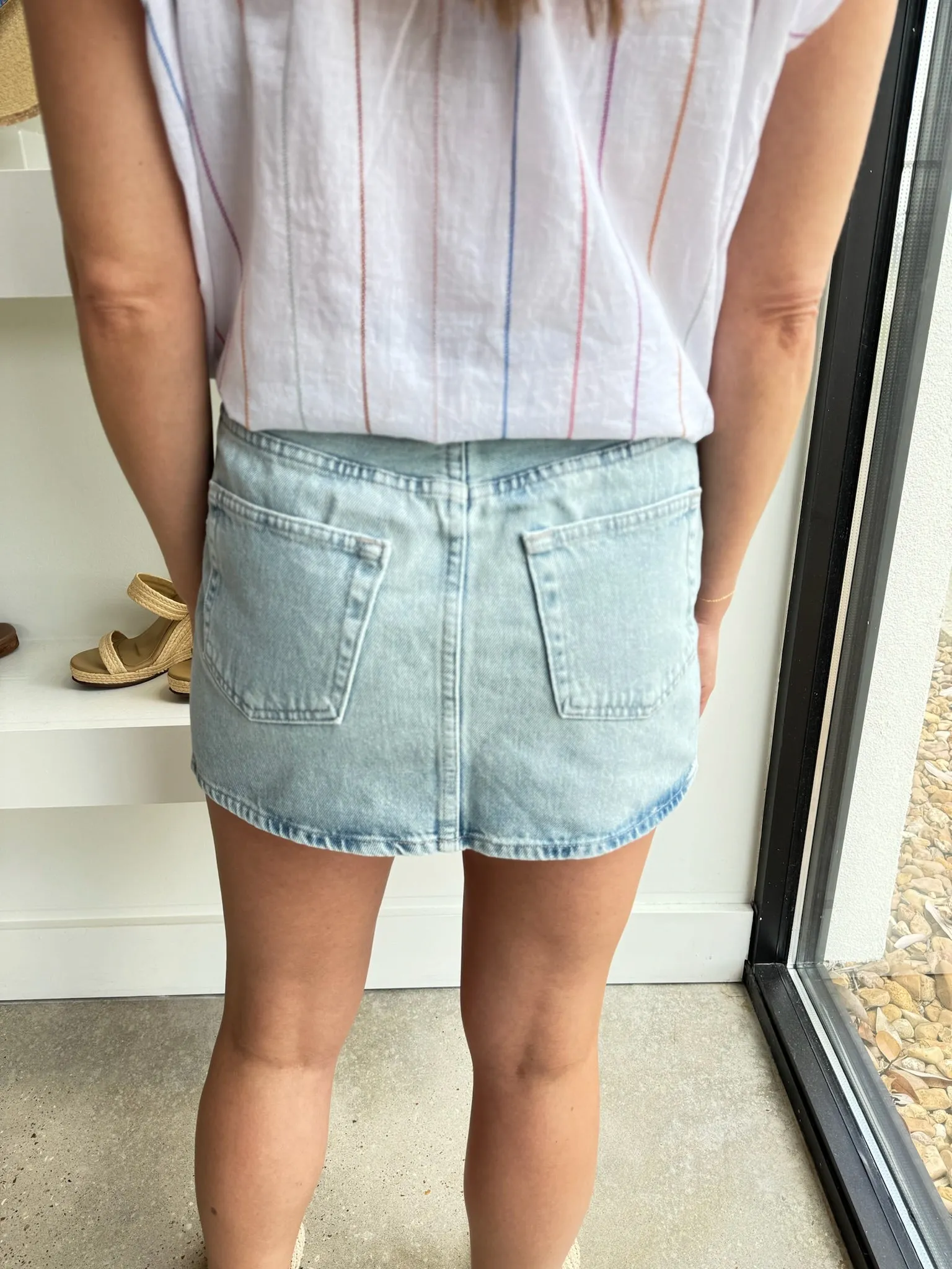 Idyllic Remy Denim Skirt