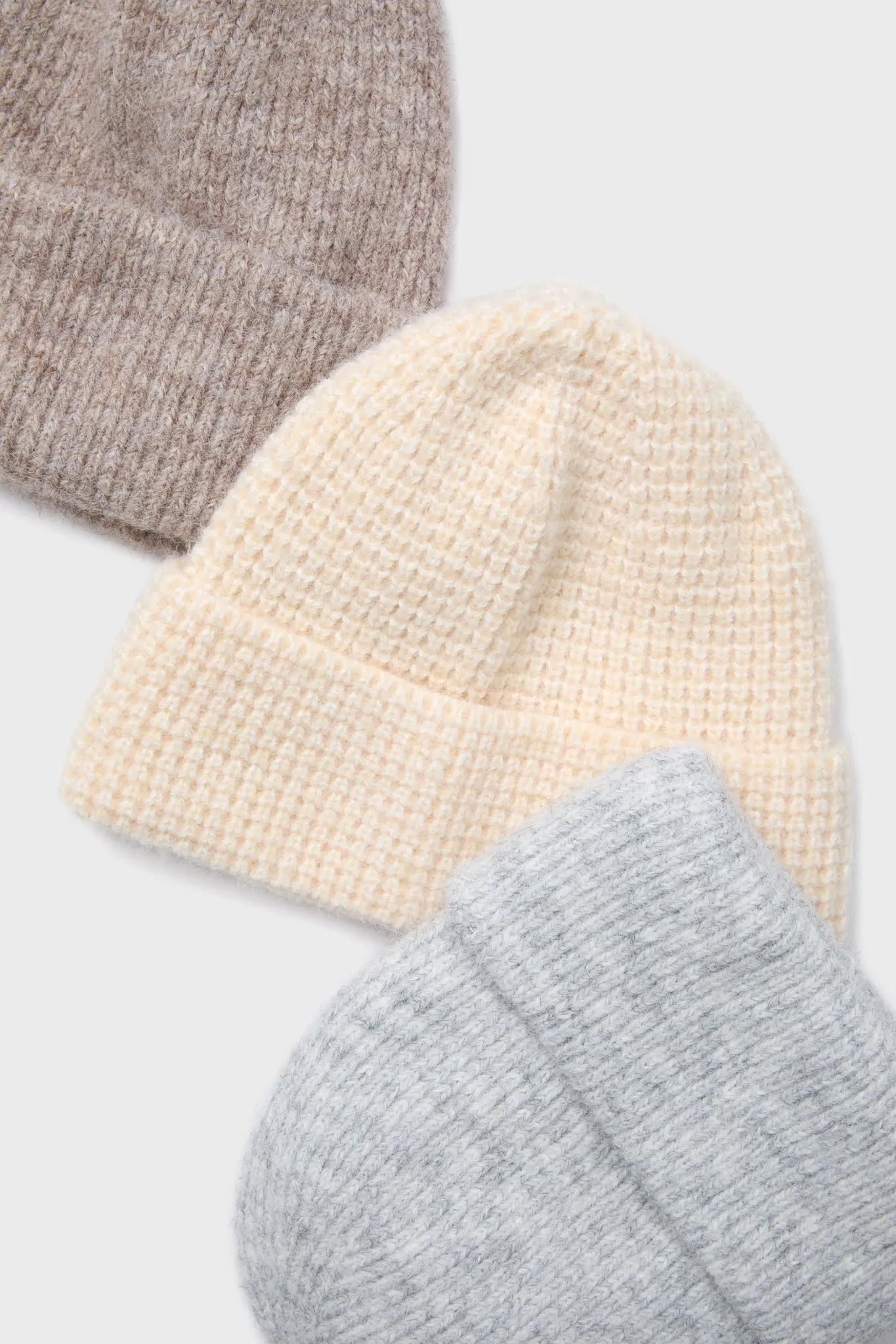 Ivory Ripton Textured Beanie