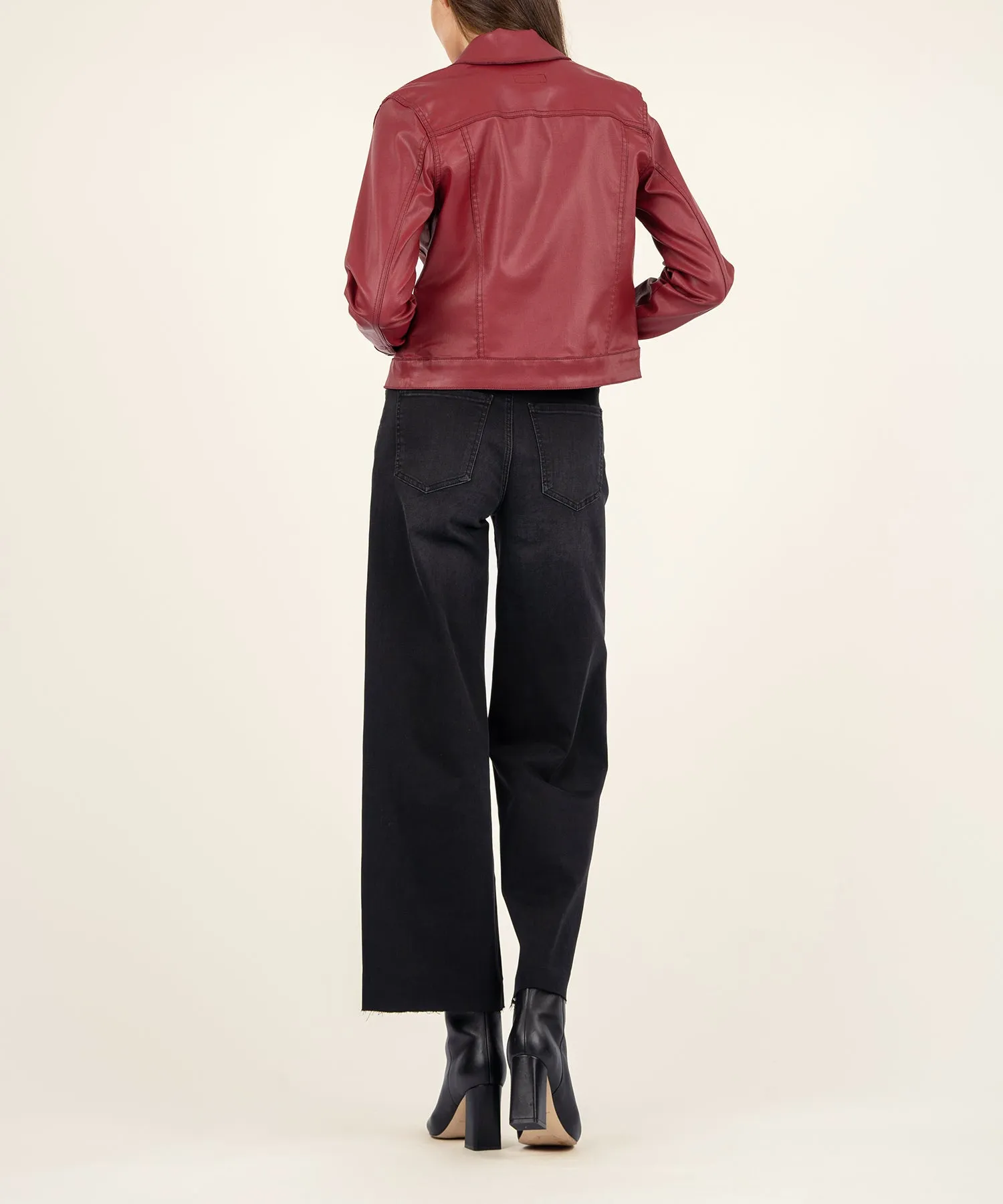 Julia Coated Crop Jacket