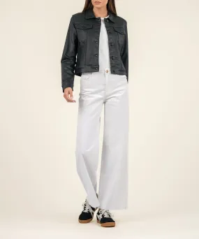 Julia Coated Crop Jacket