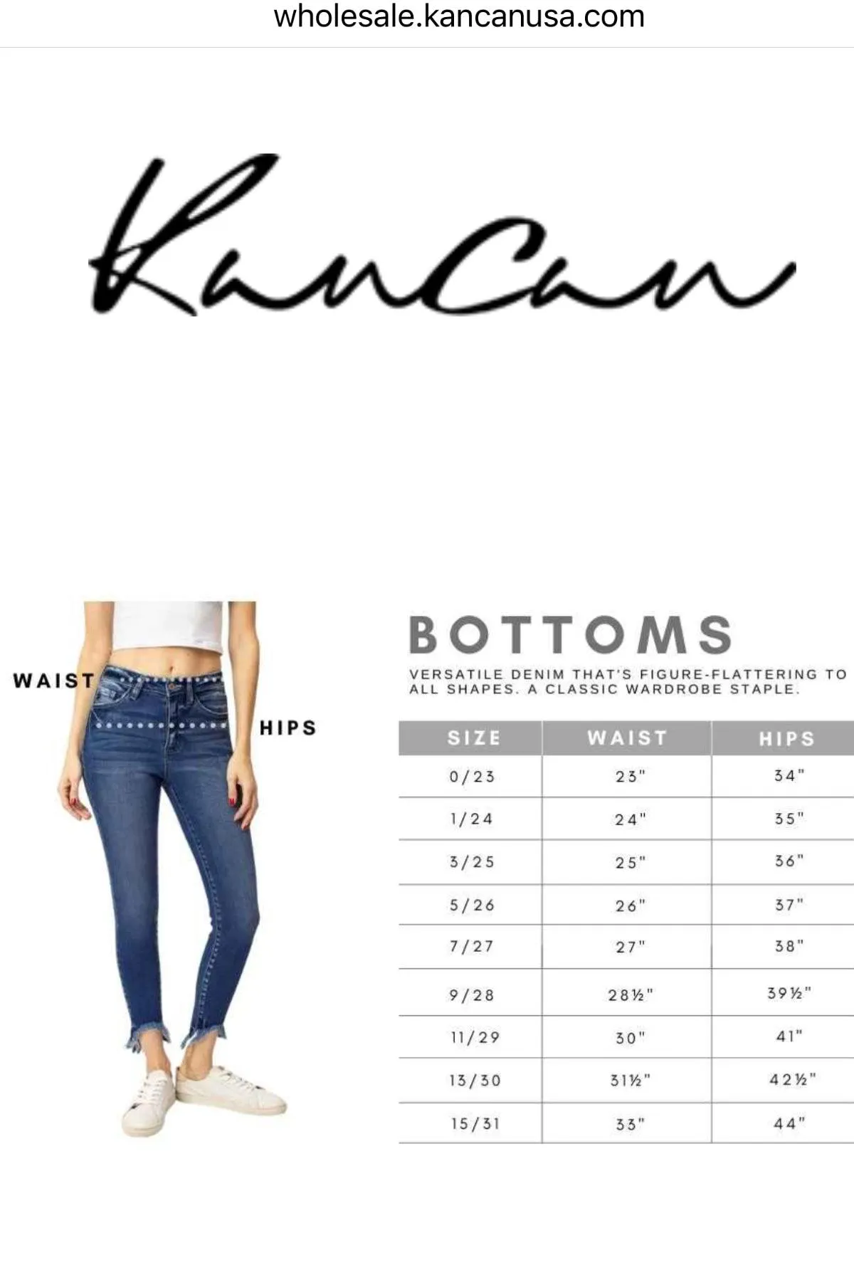 Kancan High Rise Bootcut