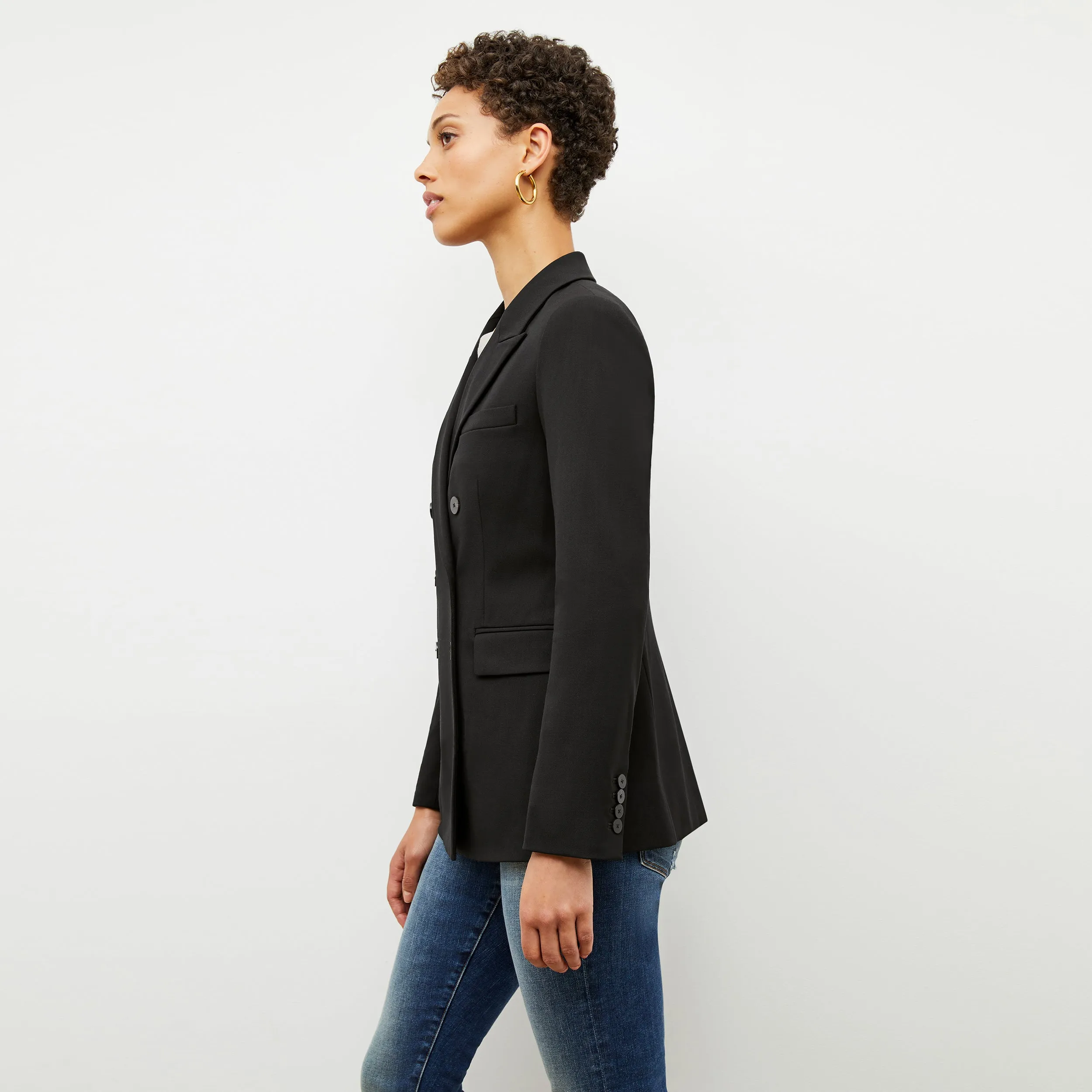 Kati Jacket - Wool Twill :: Black