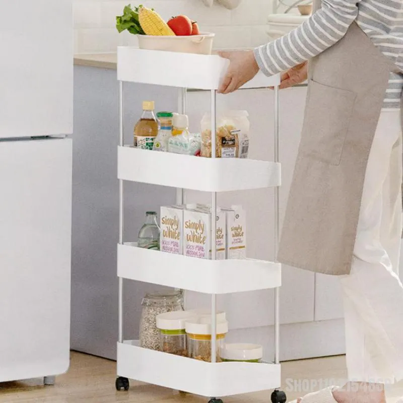 Kitchen Movable Shelf Multi-layer