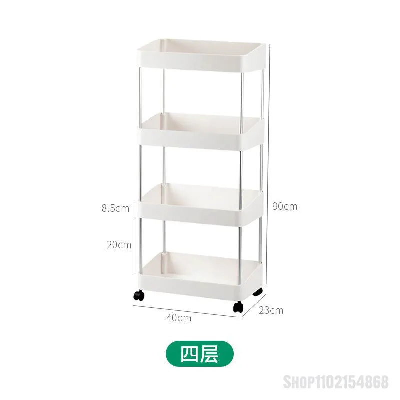 Kitchen Movable Shelf Multi-layer