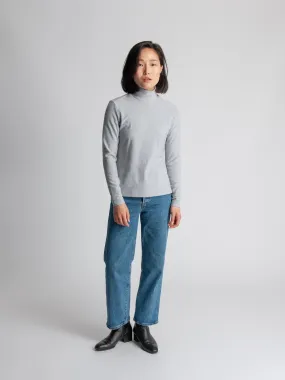 Lepidoptere Cerise Turtleneck (Light Grey)