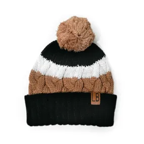 Little Bipsy Chunky Pom Beanie - Nutmeg