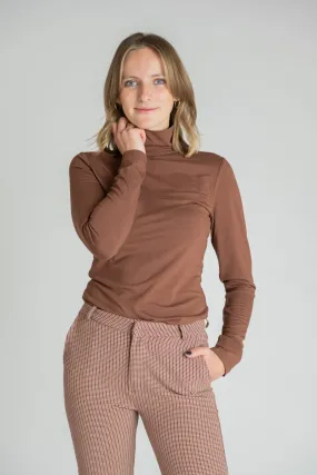 Longsleeve Turtleneck Brown