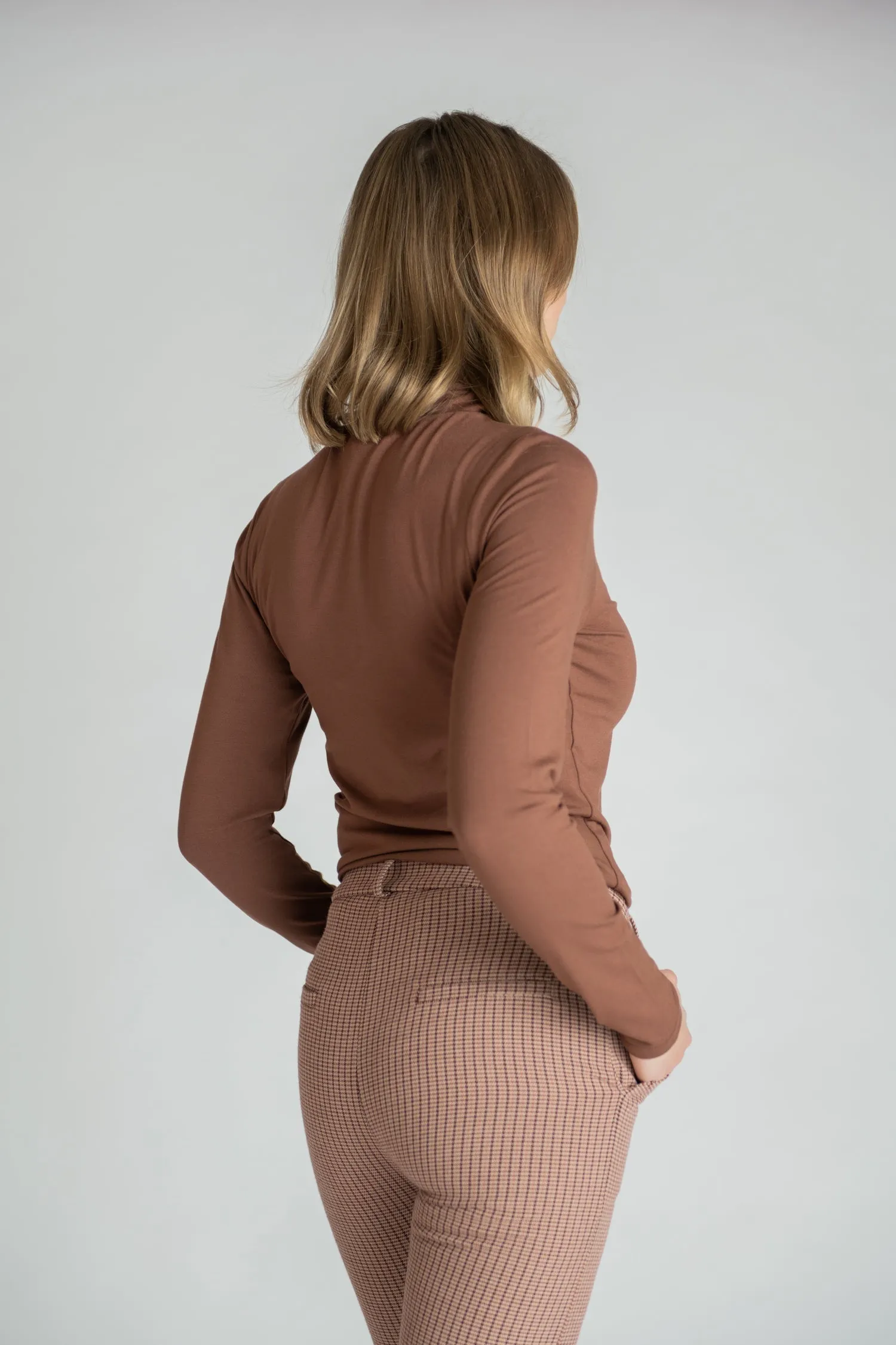 Longsleeve Turtleneck Brown