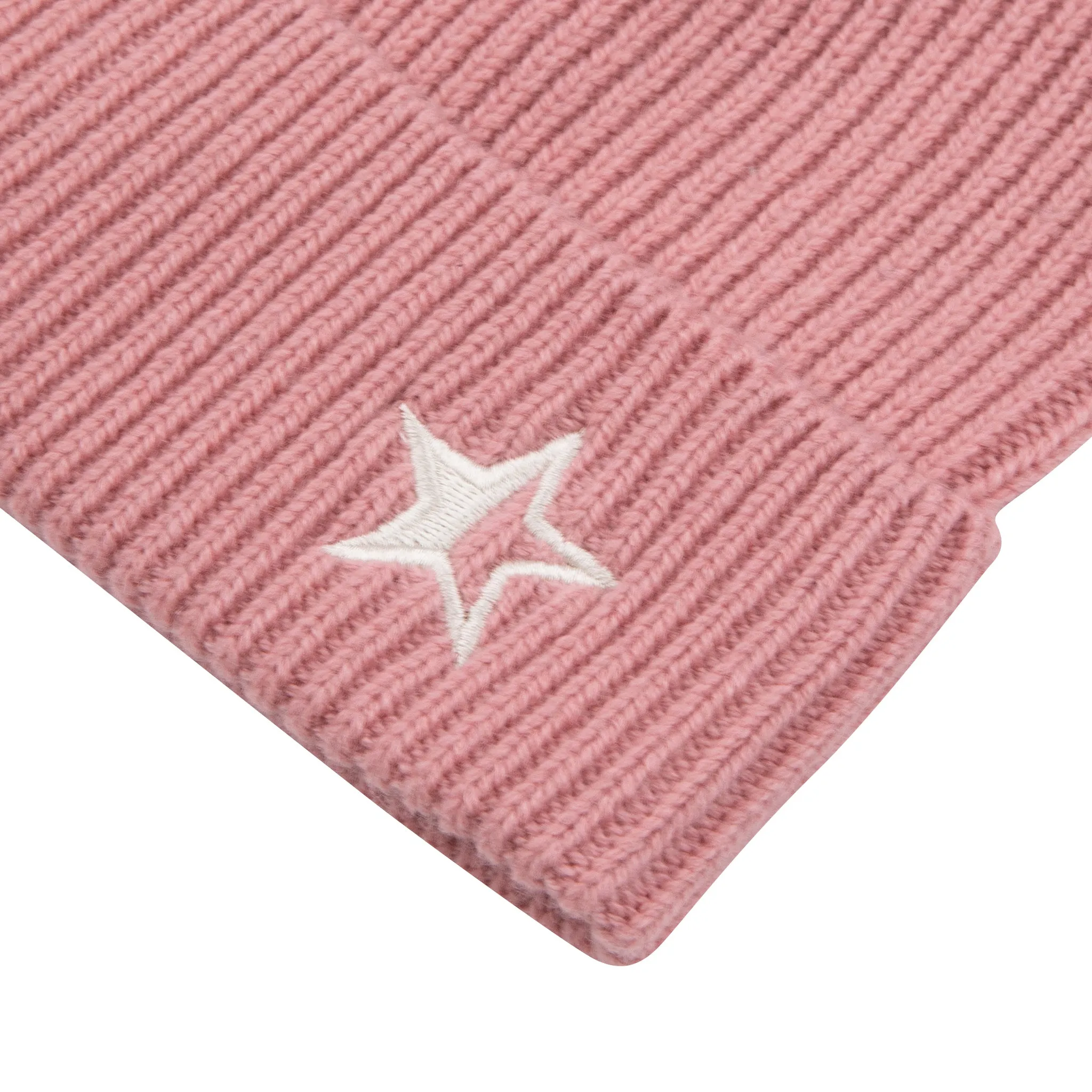 Luxe Star Beanie - Dusty Pink