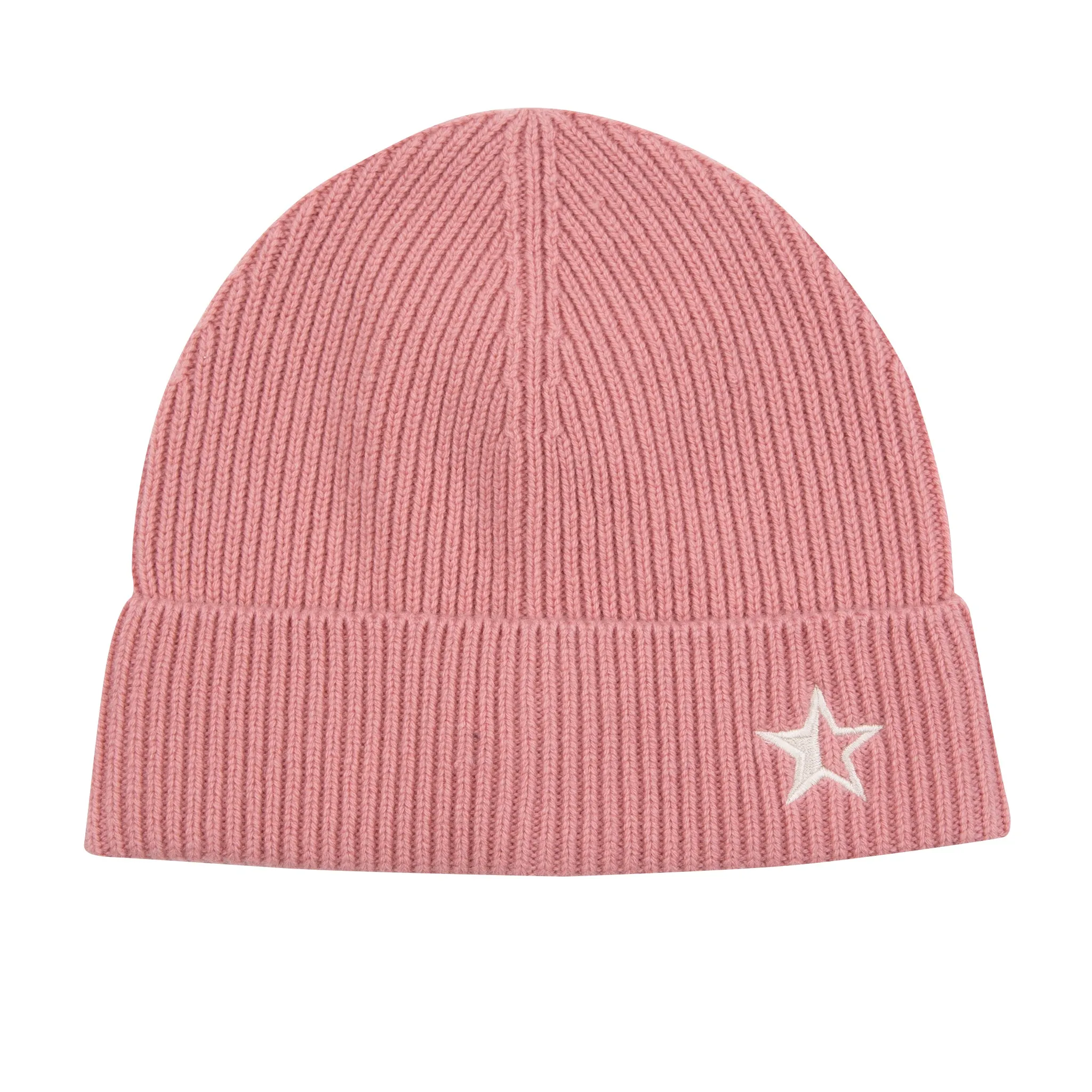 Luxe Star Beanie - Dusty Pink