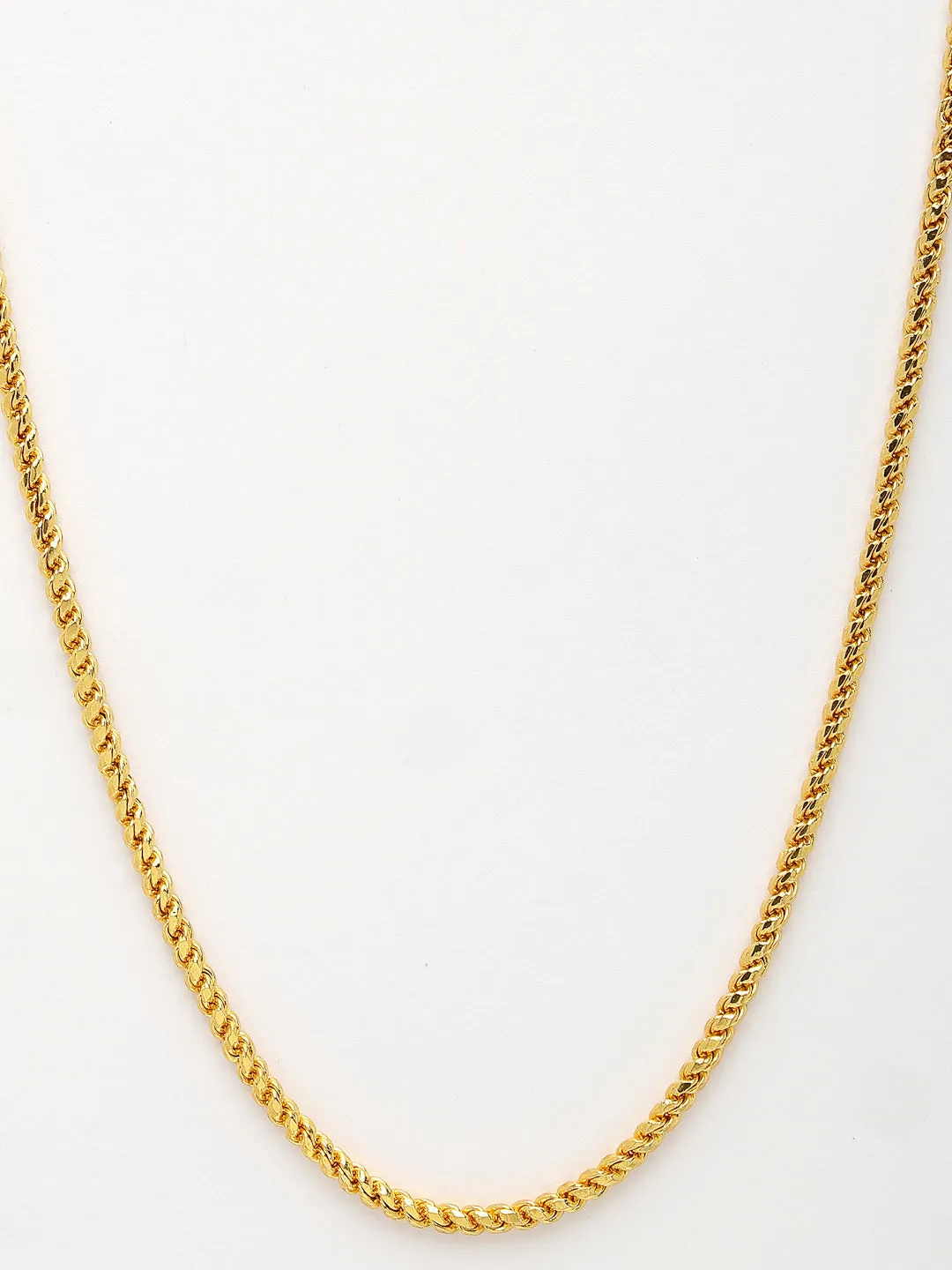 Men's Gold-Plated Stainless Steel Chain - NVR