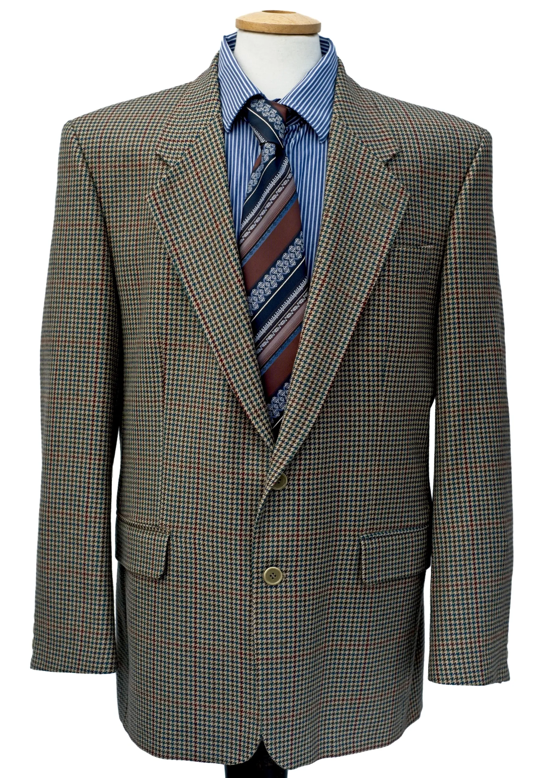 Men's Gurteen Houndstooth Tweed Blazer • 42R