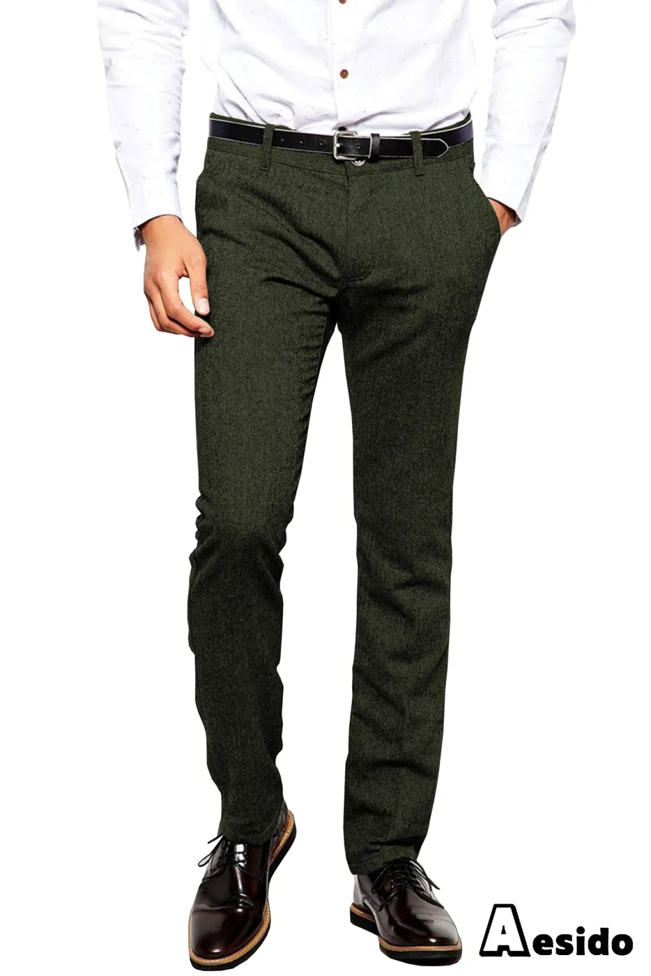 Men's Wool Tweed Pants