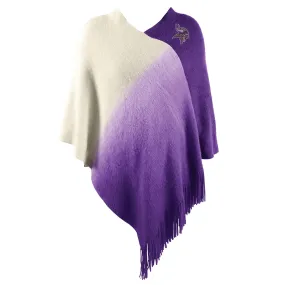 Minnesota Vikings Dip Dye Poncho