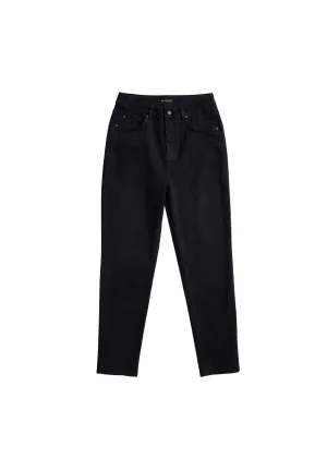 Mom Jeans CARPINE Black Overdyed